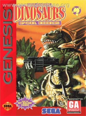 Cover Dinosaurs for Hire for Genesis - Mega Drive